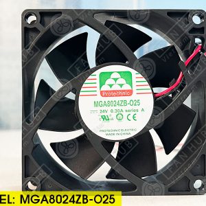 PROTECHNIC MGA8024ZB-O25 - Inverter Fan, 24VDC, 80x80x25mm
