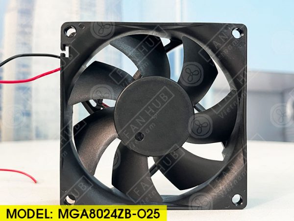 PROTECHNIC MGA8024ZB-O25 - Inverter Fan, 24VDC, 80x80x25mm