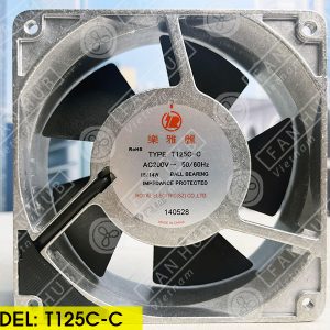 ROYAL FAN T125C-C - Cabinet Fan, 200VAC, 120x120x38mm