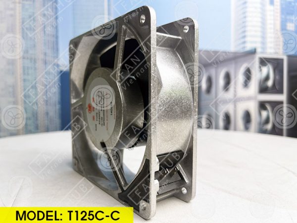 ROYAL FAN T125C-C - Cabinet Fan, 200VAC, 120x120x38mm