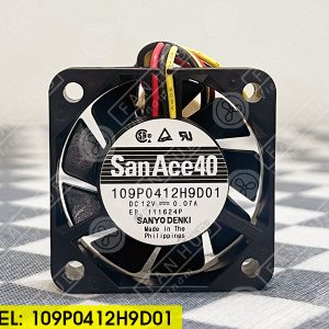 SANYO DENKI 109P0412H9D01 - Inverter Fan, 12VDC, 40x40x10mm