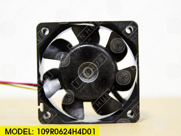 Sanyo Denki 109R0624H4D01 - Inverter Fan, 24VDC, 60x60x25mm