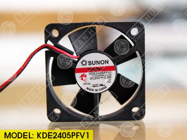 Sunon KDE2405PFV1 - Inverter Fan, 24VDC, 50x50x10mm