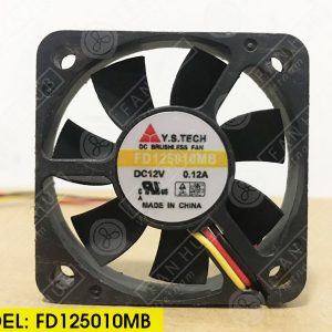 YSTECH FD125010MB - Inverter Fan, 12VDC, 50x50x10mm
