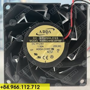 ADDA AS08024HB389100 - Inverter Fan, 24VDC, 80x80x38mm