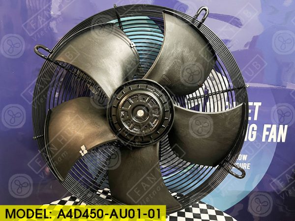 EBMPAPST A4D450-AU01-01 - AC Axial Fan, 400VAC, 450mm
