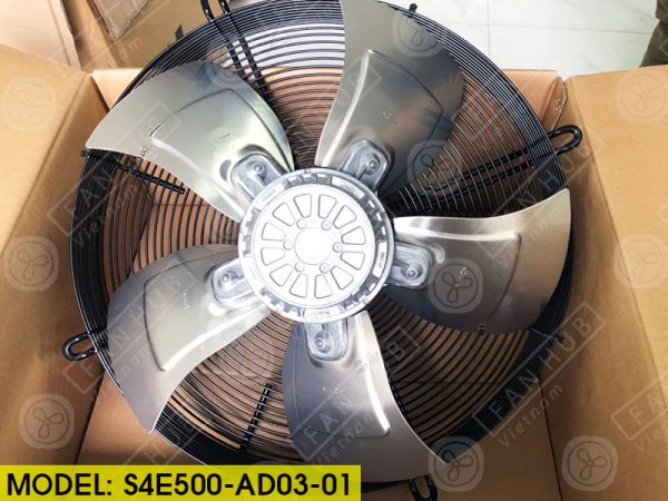 EBMPAPST S4E500-AD03-01 - AC Axial Fan, 230VAC, 500mm