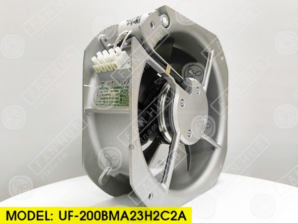 FULLTECH UF-200BMA23H2C2A - Cabinet Fan, 230VAC, 225x225x80mm