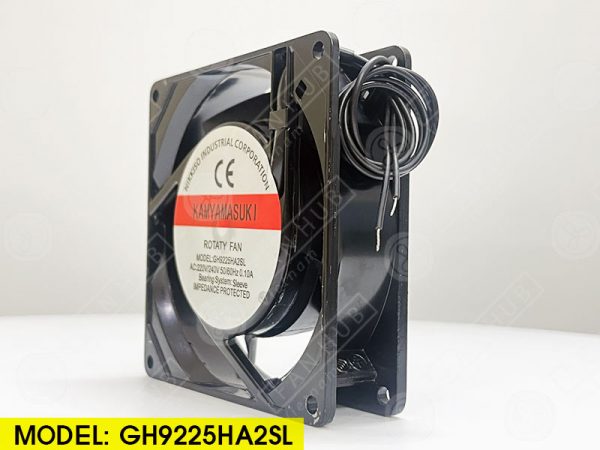 KAMYAMASUKI GH9225HA2SL - CABINET FAN, 220/240VAC, 92x92x25mm