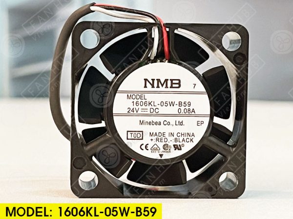 NMB 1606KL-05W-B59 - Inverter Fan, 24VDC, 40x40x15mm