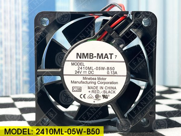 NMB 2410ML-05W-B50 - Inverter Fan, 24VDC, 60x60x25mm