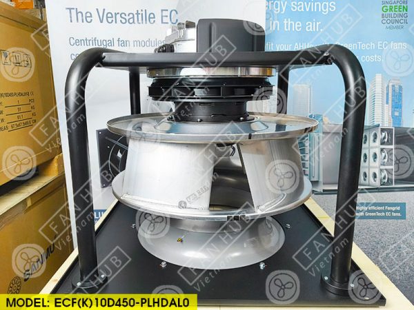 SANMU ECF(K)10D450-PLHDAL0 - EC Centrifugal Fan, 400VAC, 450mm