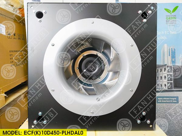 SANMU ECF(K)10D450-PLHDAL0 - EC Centrifugal Fan, 400VAC, 450mm