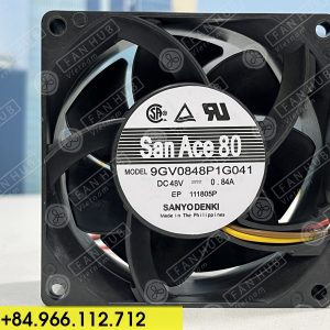 SANYO DENKI 9GV0848P1G041 - Inverter Fan, 48VDC, 80x80x38mm