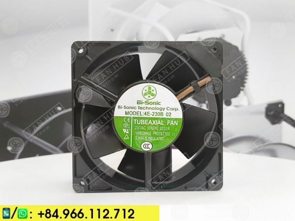 Bi-Sonic 4E-230B 02 - Cabinet Fan, 230VAC, 120x120x