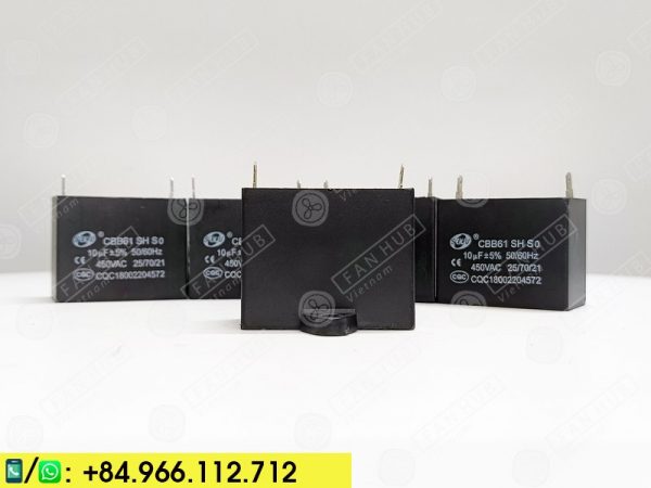 SENJU CBB61 10uF, 450VAC - Motor Capacitor