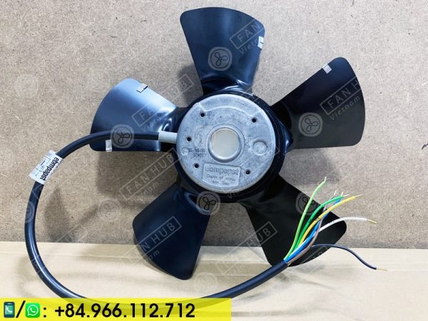 EBMPAPST A2D250-AA02-02 - AC Axial Fan, 230/400VAC, 250mm