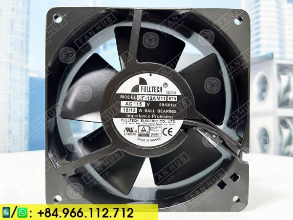 FULLTECH UF-12AM11 BTH - Cabinet Fan, 115VAC, 120x120x38mm