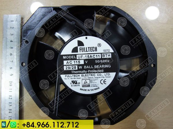 FULLTECH UF-15AC11 BTH - Cabinet Fan, 115VAC, 172x150x38mm