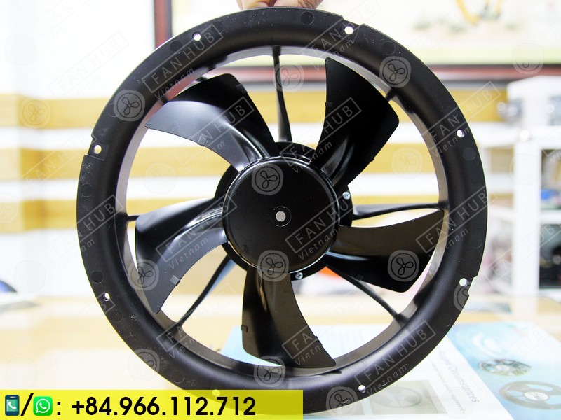 FULLTECH UF-T200BMB23 H1D4A - Cabinet Fan, 230VAC, 250mm