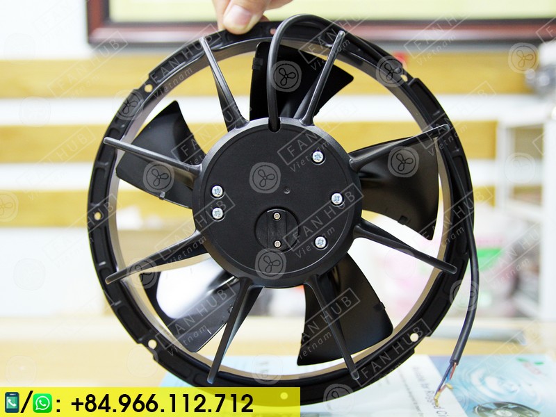 FULLTECH UF-T200BMB23 H1D4A - Cabinet Fan, 230VAC, 250mm