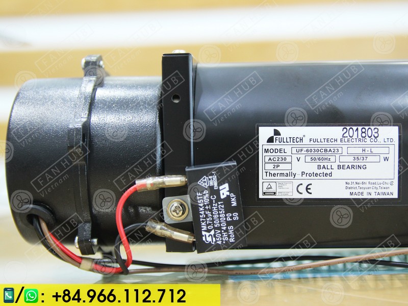 FULLTECH UF6030CBA23HL - Cabinet Fan, 230VAC, 402x100x90mm