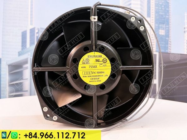 IKURA 7556X - Cabinet Fan, 200VAC, 172x150x55mm