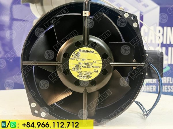 IKURA THA1-7556X-TP - Cabinet Fan, 200VAC, 172x150x55mm