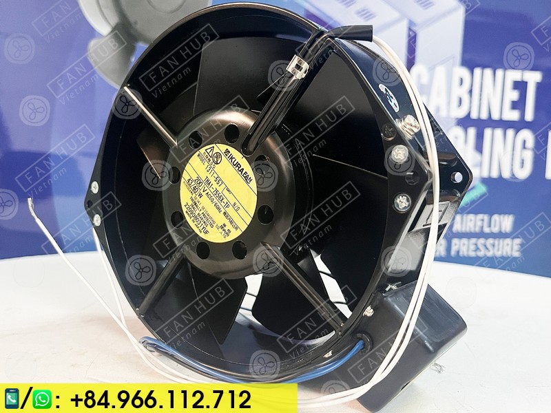 IKURA THA1-7556X-TP - Cabinet Fan, 200VAC, 172x150x55mm