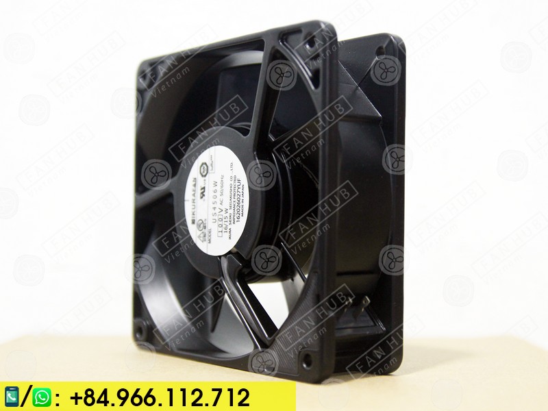 IKURA US4506W - Cabinet Fan, 100VAC, 120x120x38mm