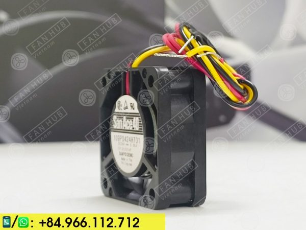 Sanyo Denki 109P0424H701 - Inverter Fan, 24VDC, 40x40x15mm