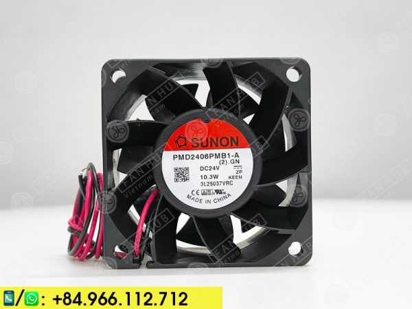 SUNON PMD2406PMB1-A(2).GN - Inverter Fan, 24VDC, 60x60x38mm