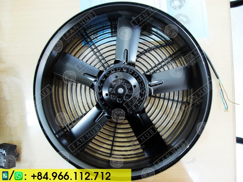 FULLTECH UF-300BNA23H1C2A - AC Axial Fan, 230VAC, 398x98mm