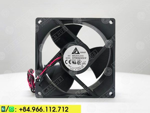 DELTA EFB0924SHF - Inverter Fan, 24VDC, 92x92x32mm