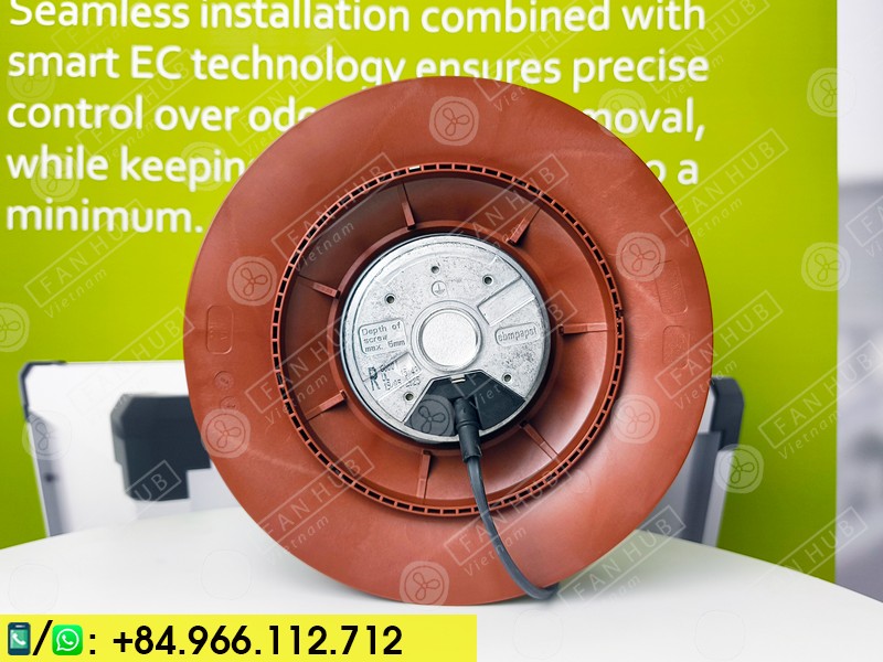 EBMPAPST R2E225-RA92-10 - AC Centrifugal Fan, 230VAC, 225mm