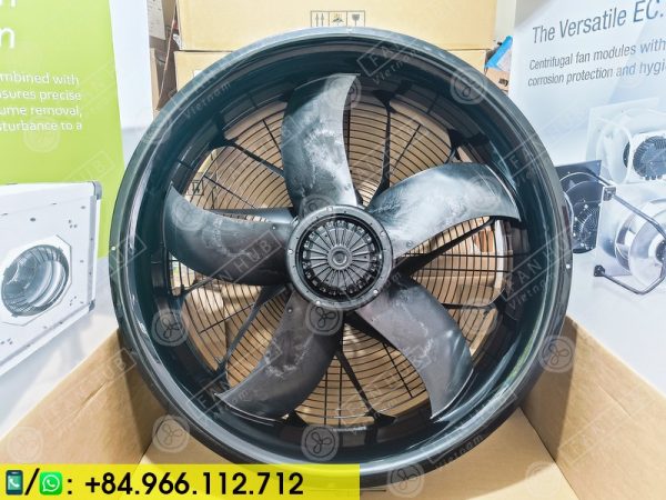 EBMPAPST W3G910-OV04-E1 - EC Axial Fan, 400VAC, 910mm