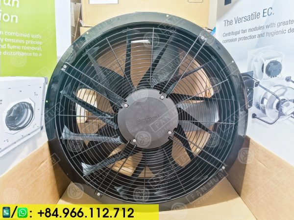 EBMPAPST W3G910-OV04-E1 - EC Axial Fan, 400VAC, 910mm