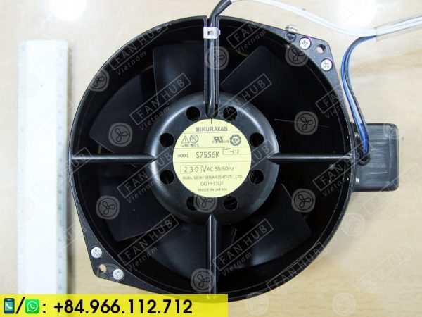 IKURA S7556K - Cabinet Fan, 230VAC, 172x150x55mm