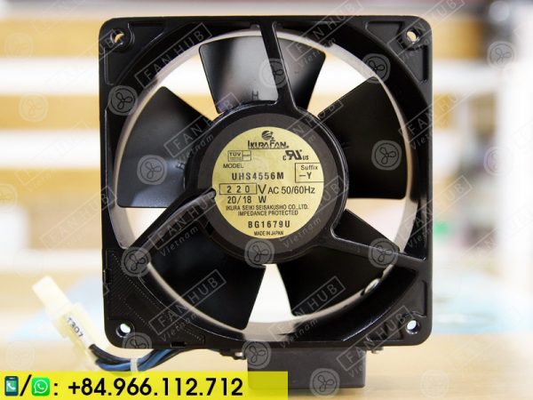 IKURA UHS4556M - Cabinet Fan, 220VAC, 120x120x38mm