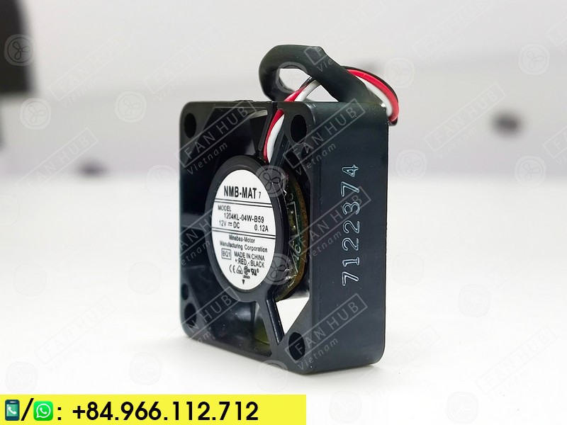 NMB 1204KL-04W-B59 - Inverter Fan, 12VDC, 30x30x10mm