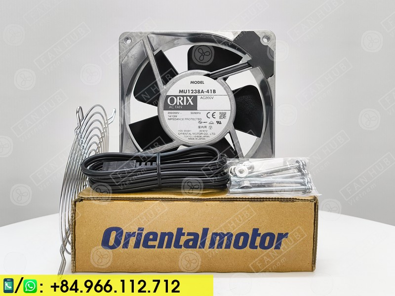 ORIX T-MU1238A-41-GP - CABINET FAN, 200VAC, 120x120x38mm