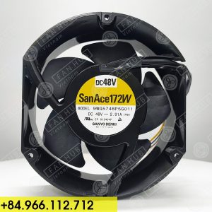 SANYO DENKI 9WG5748P5G011 - Inverter Fan, 48VDC, 172x150x51mm