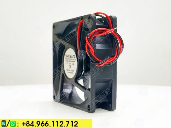 SYMBANG D8025V24HB-K - Inverter Fan, 24VDC, 80x80x25mm