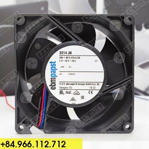 EBMPAPST 3214JN - Inverter Fan, 24VDC,92x92x38mm