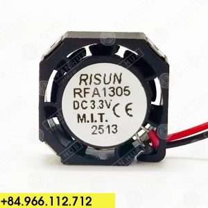 Mini Cooling Fan RISUN RFA1305 - PCB Fan, 3.3VDC, 13x13x5mm