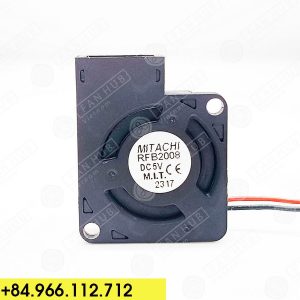 Mini Cooling Fan RISUN RFB2008 - PCB Fan, 5VDC, 20x20x8mm