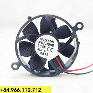 Mini Cooling Fan RISUN RRA3008 - PCB Fan, 5VDC, 30x8mm