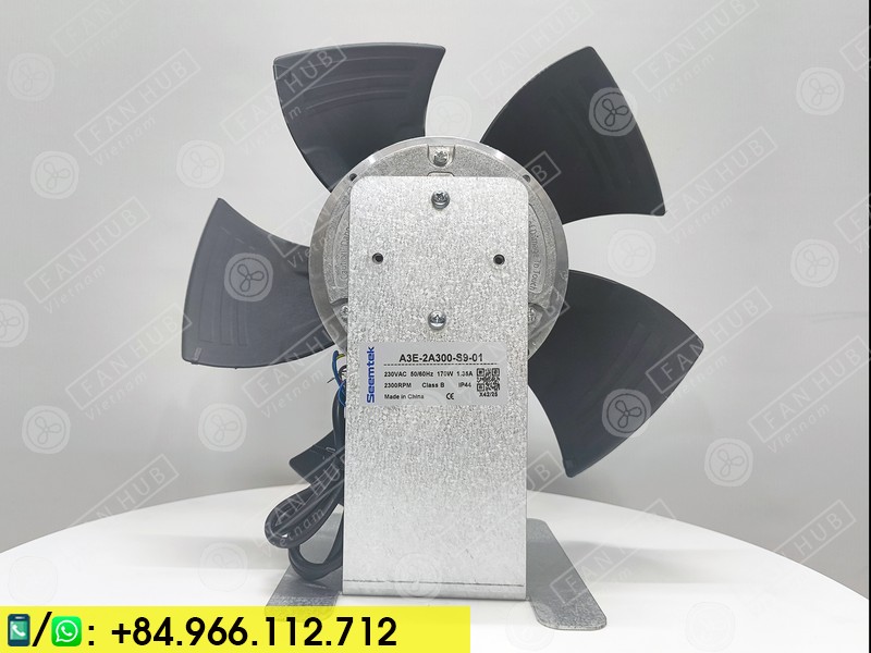 SEEMTEK A3E-2A300-S9-01 - EC Axial Fan, 230VAC, 300mm
