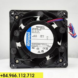 EBMPAPST DV5214/2HP - Inverter Fan, 24VDC, 127x127x38mm