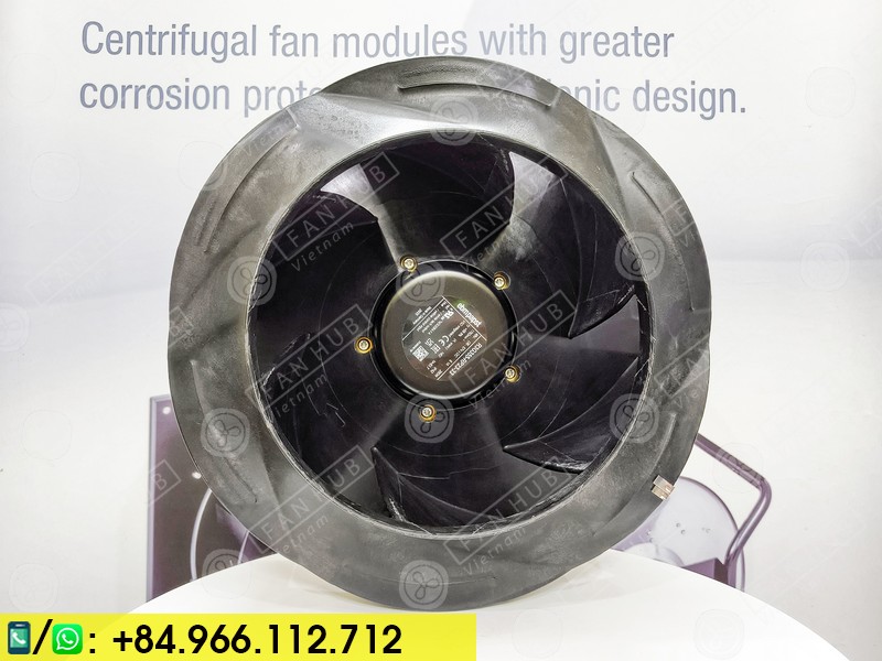EBMPAPST R3G355-RP23-33 - EC Centrifugal Fan, 48VDC, 355mm